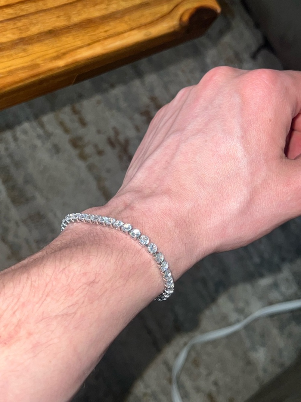 Classic Tennis Bracelet - Clear Stones